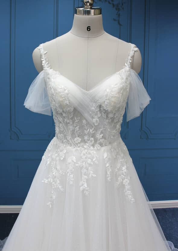 Lace Detailing - Off-Shoulder