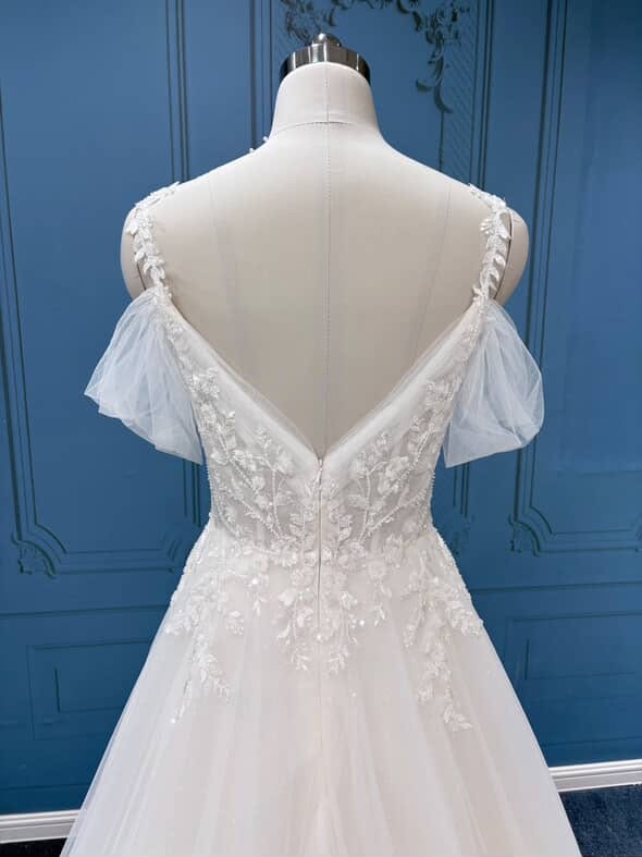 Lace Detailing - Off-Shoulder