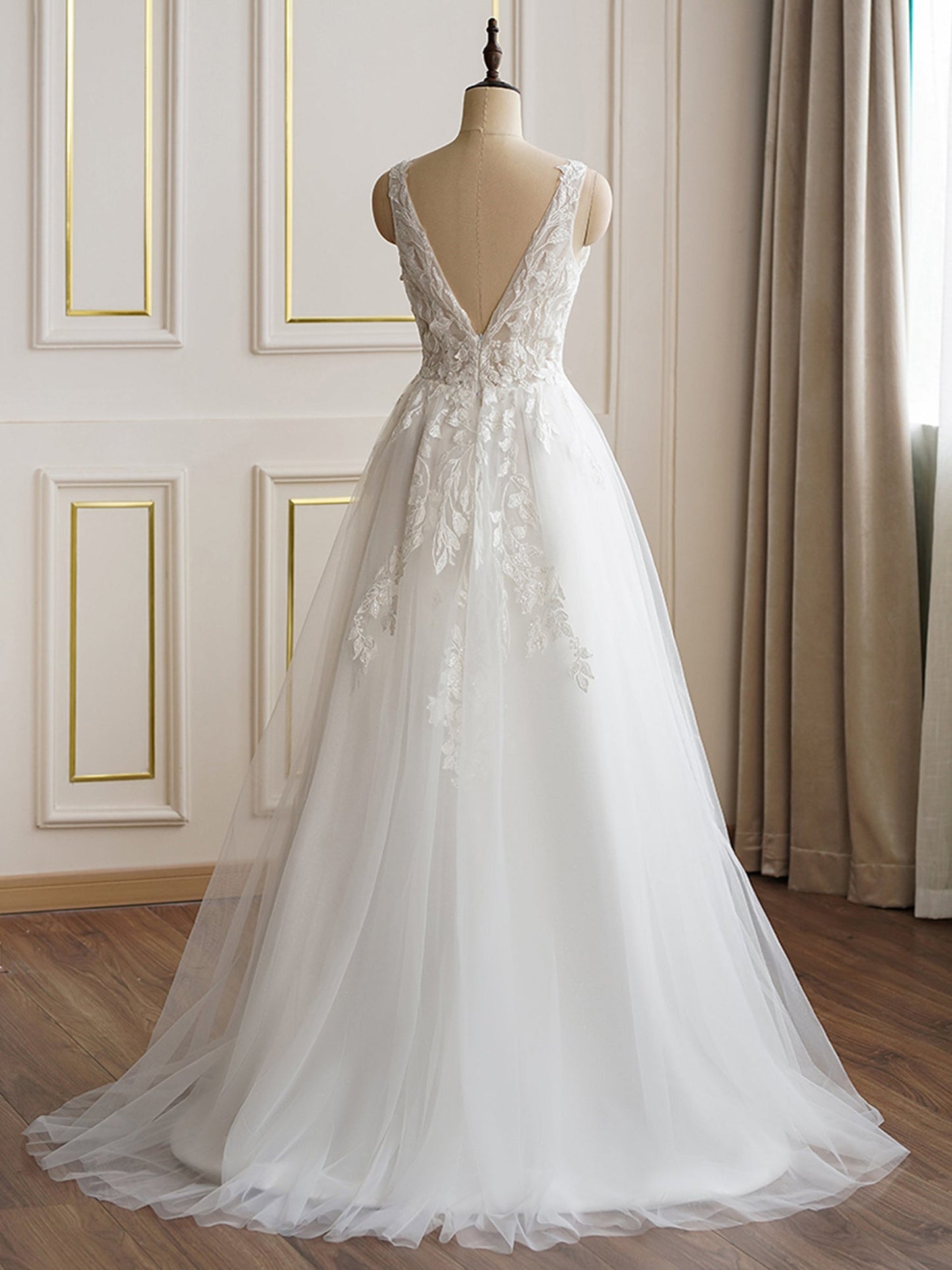 Faith 2747: Enchanting A-line Wedding Dress | J'Taime Bridal Swansea