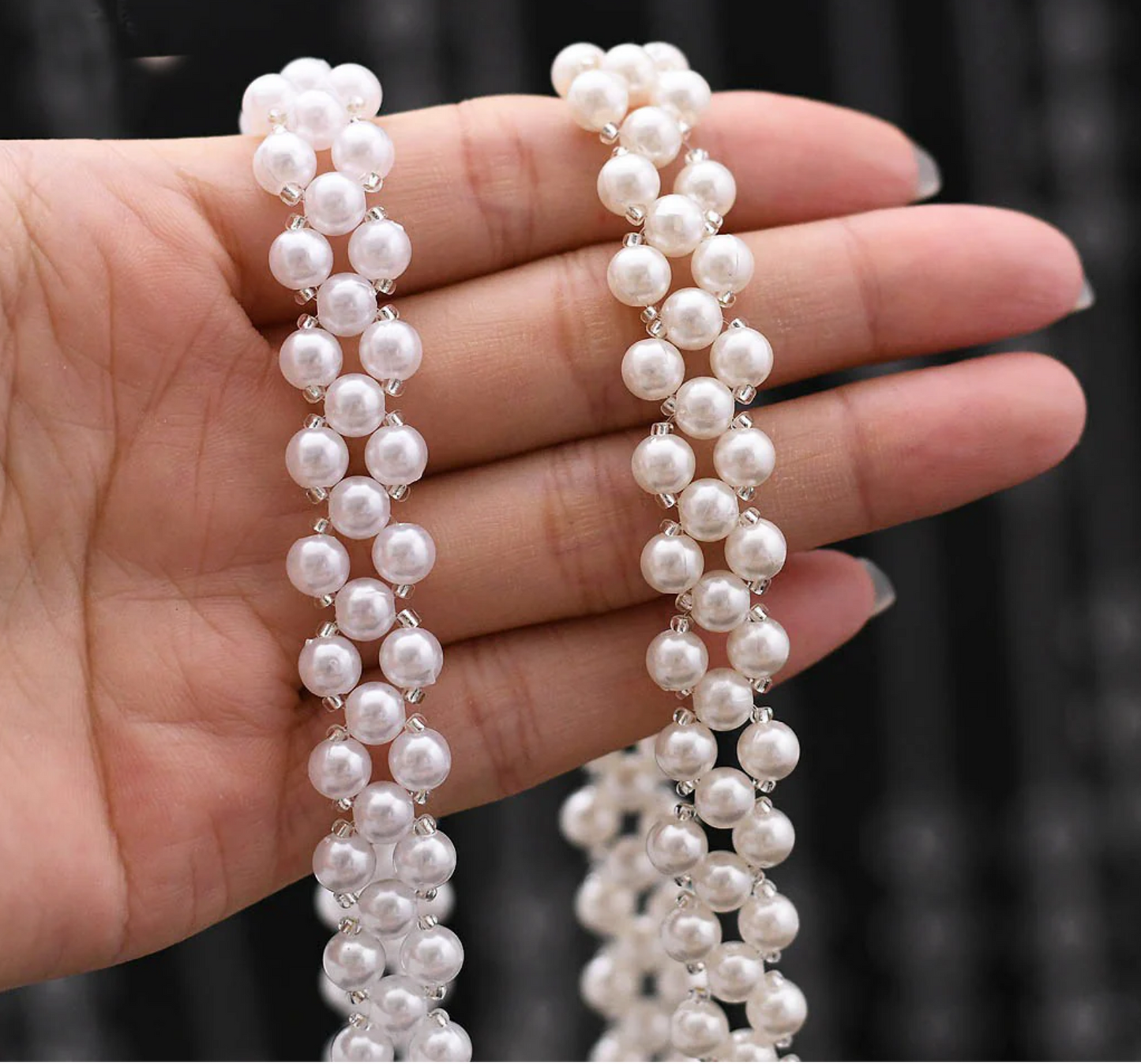 Pearl Belt - Ivory Sash