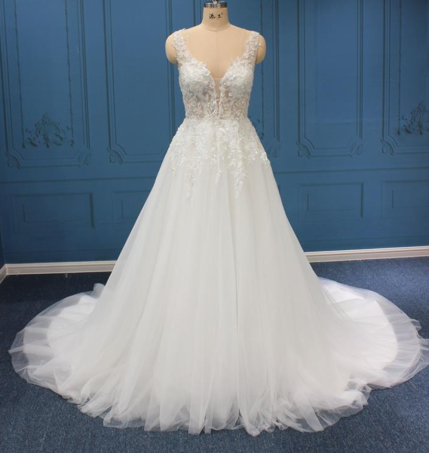 Beaded Lace A-Line