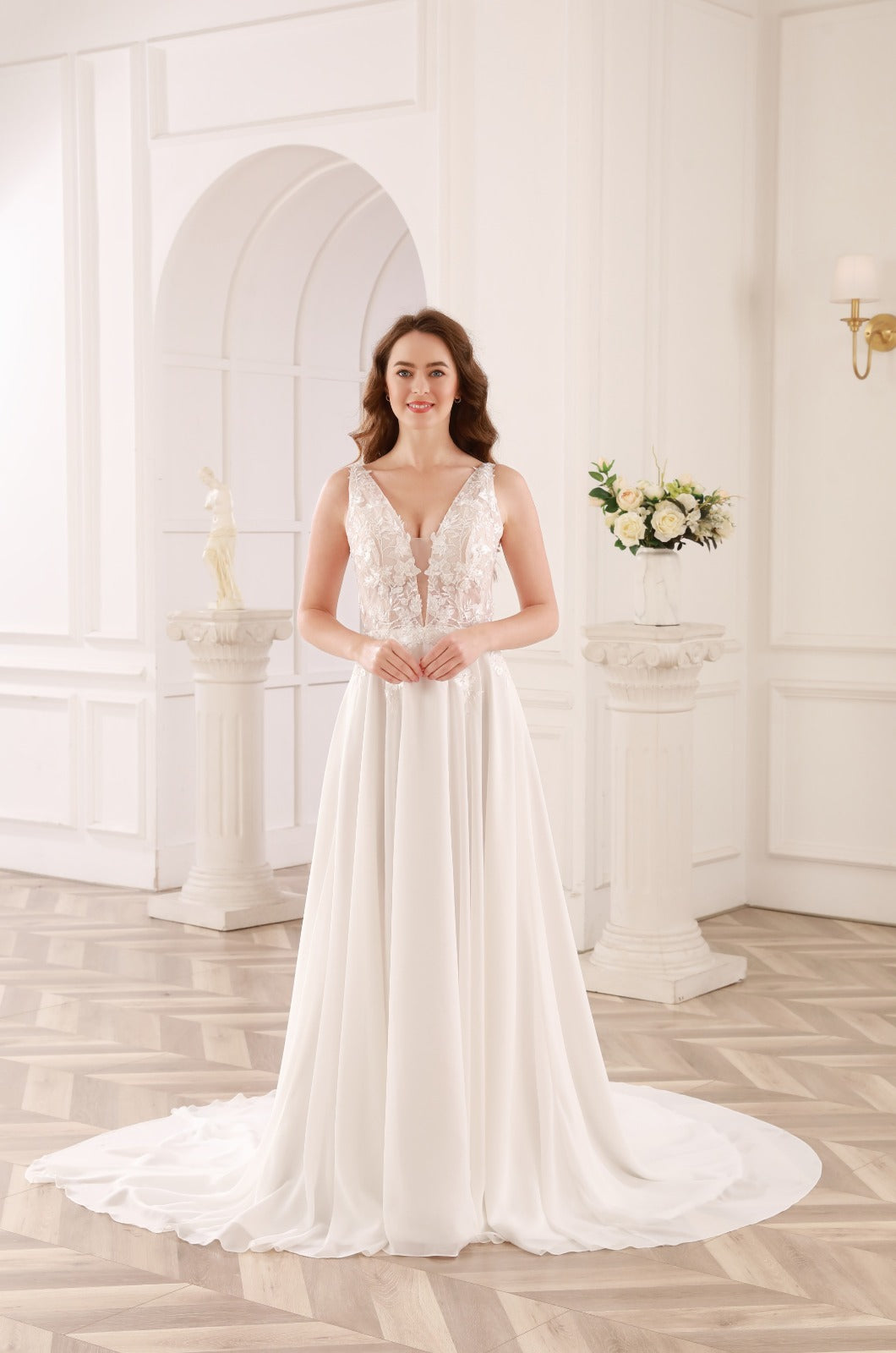 Beaded Chiffon
