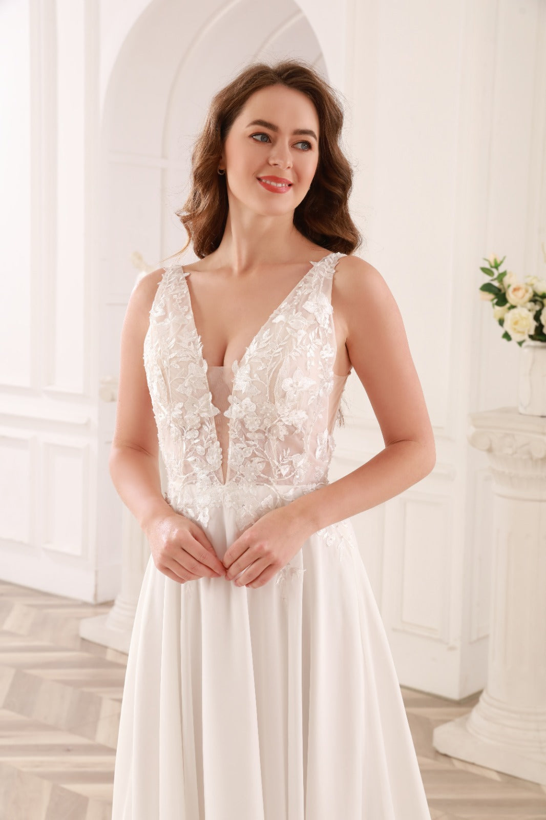 Beaded Chiffon