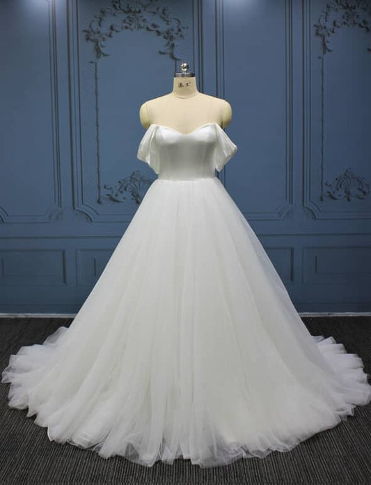 Satin Bodice, Glitter Tulle Skirt