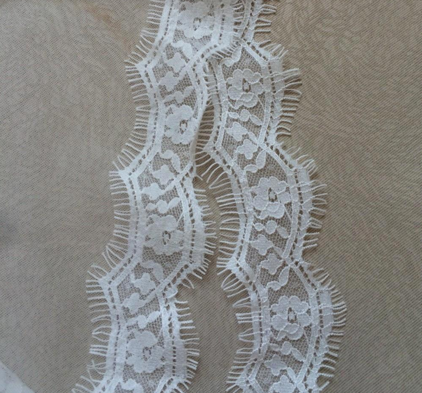 Eyelash Lace 90cm Veil