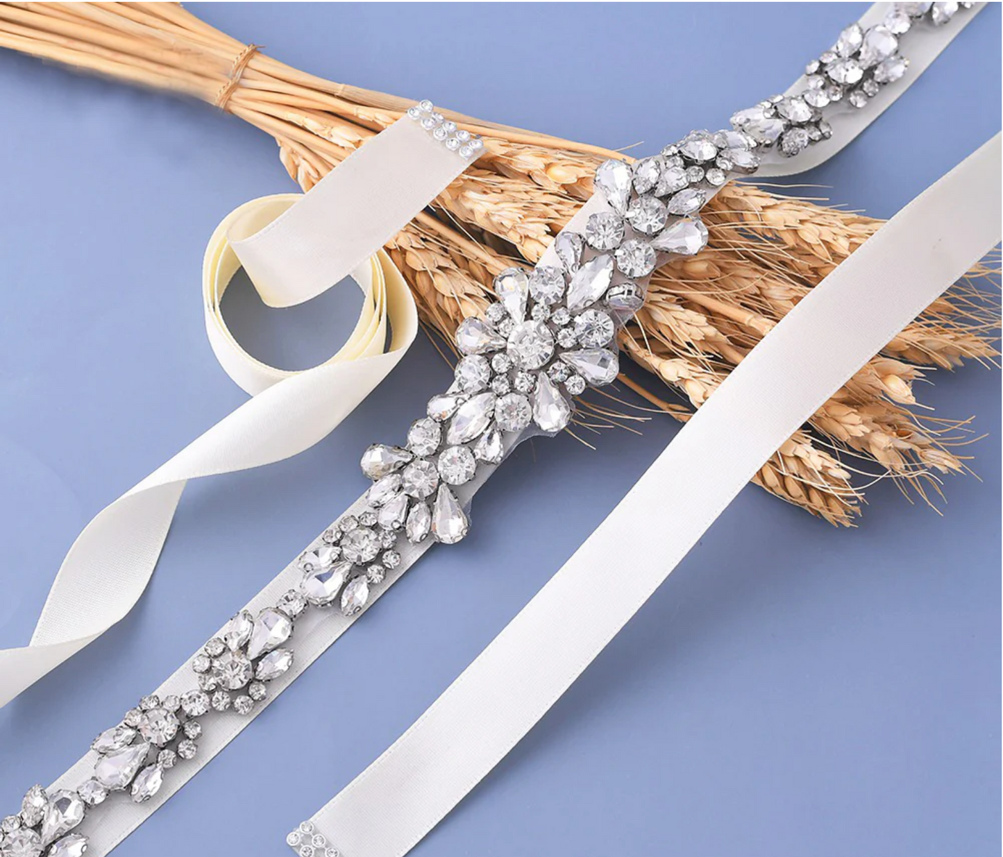 Delicate Rhinestones in Floral Arrangement